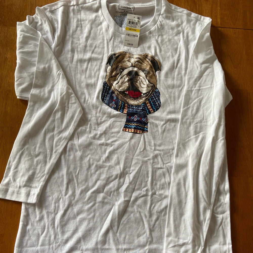 Long sleeves white  T-shirt